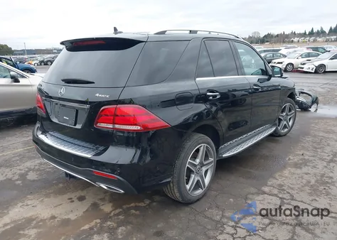 2017 Mercedes-Benz Gle 350 4Matic из США, поврежденный, VIN 4JGDA5HBXHA960218